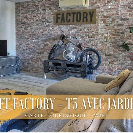 The Loft Factory 4 Chambres Vue Garonne + Jardin Lormont Exteriér fotografie