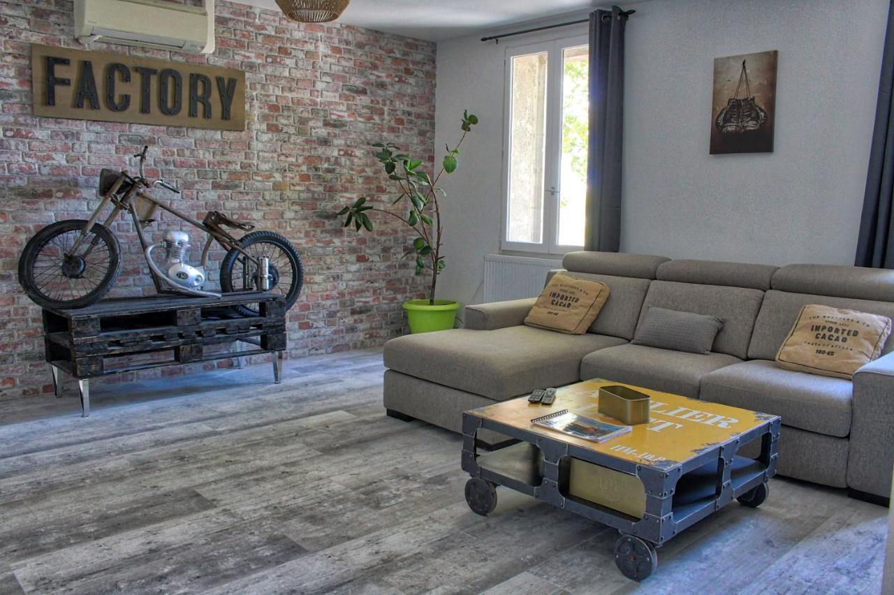 The Loft Factory 4 Chambres Vue Garonne + Jardin Lormont Exteriér fotografie